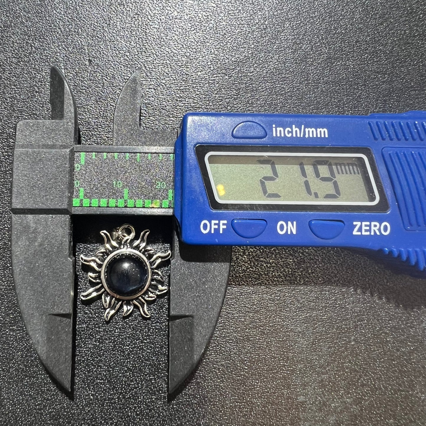 Blue tiger eye pendant