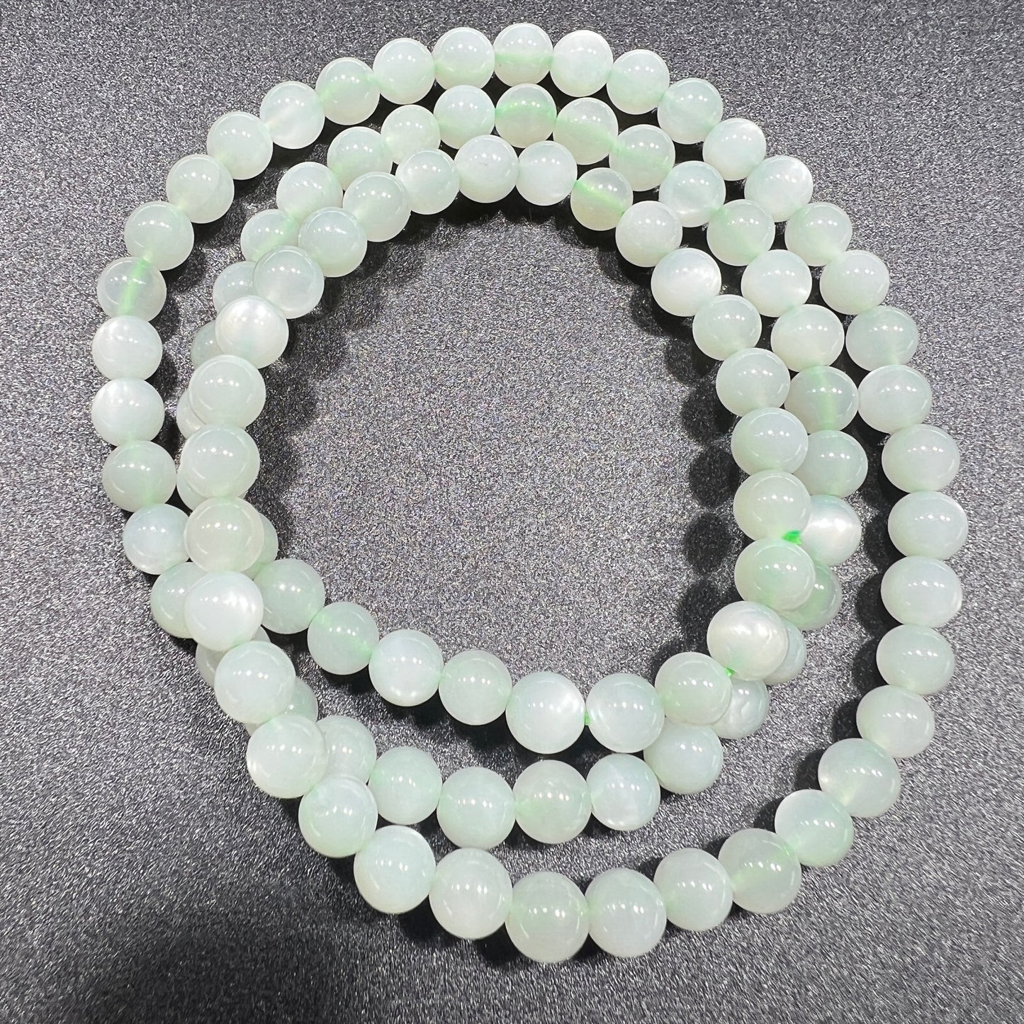 Green moon stone bracelet
