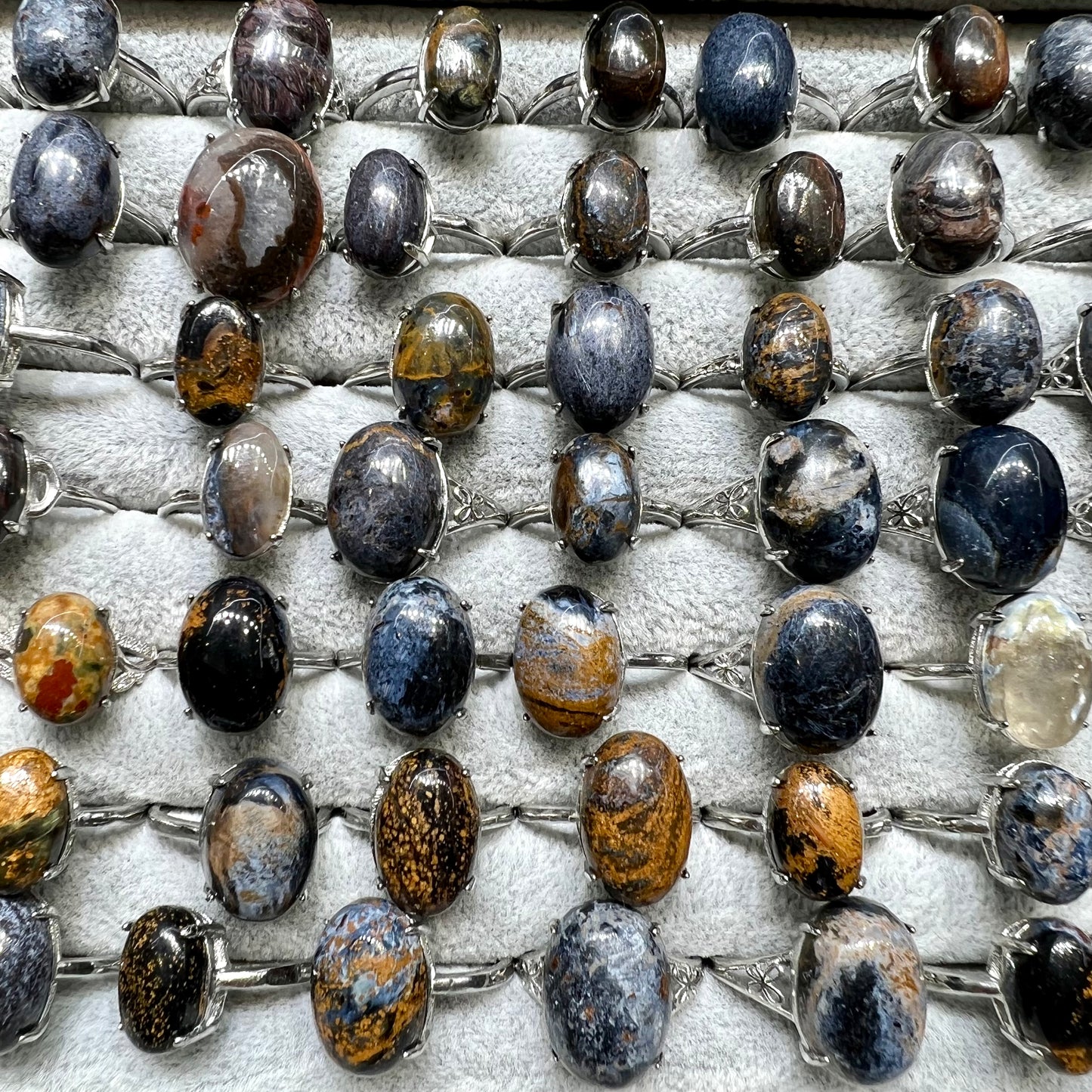 Petersite ring copper