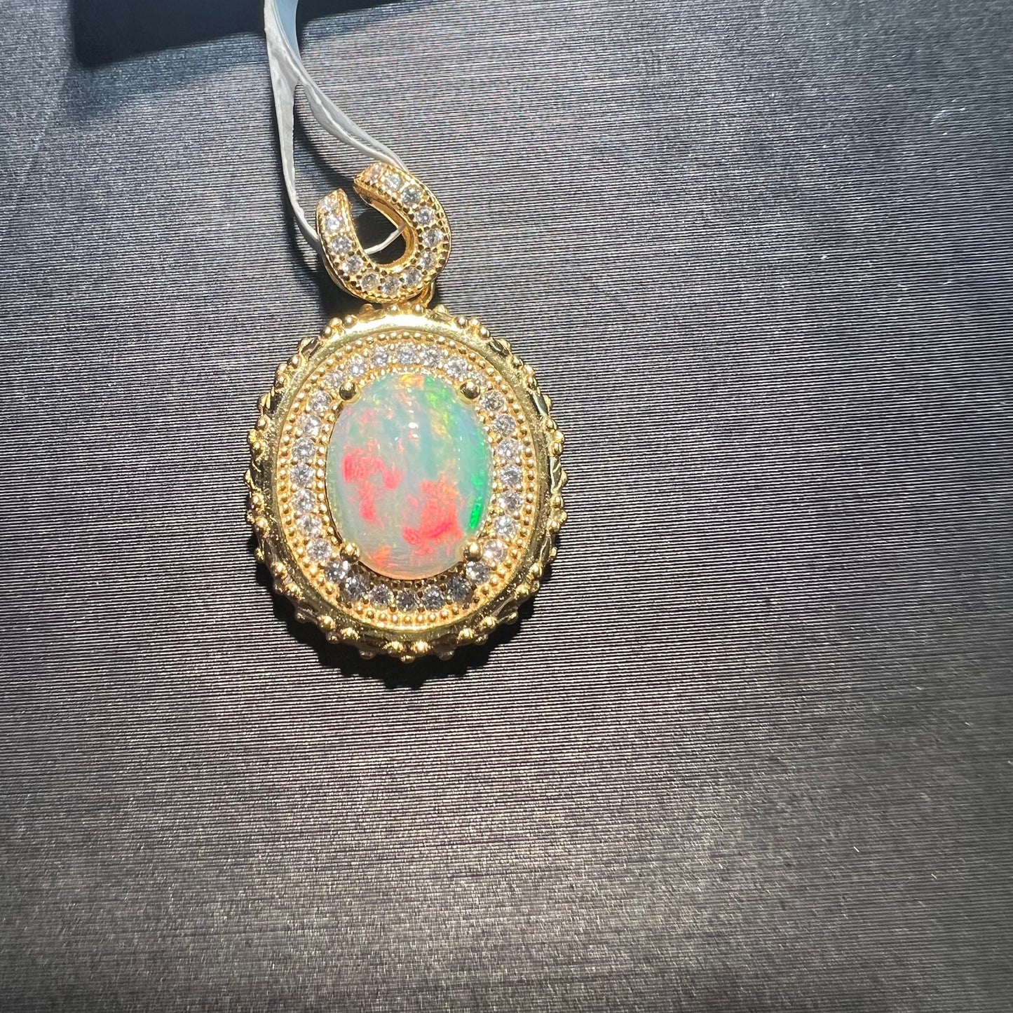 Opal pendant silver 925