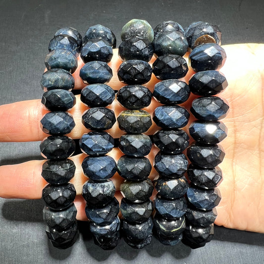 Blue tiger eye bracelet