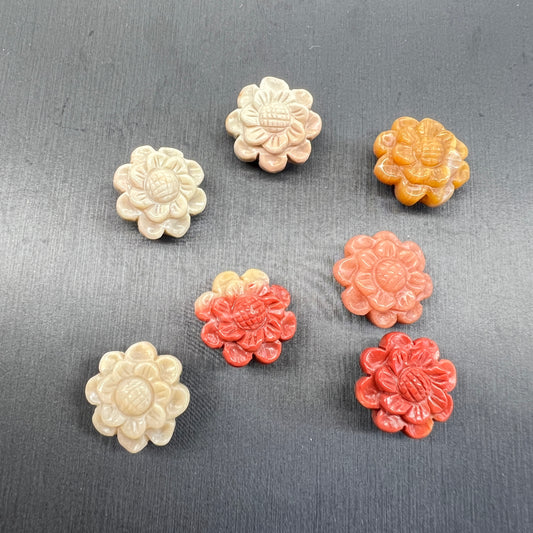 Alashan agate flower