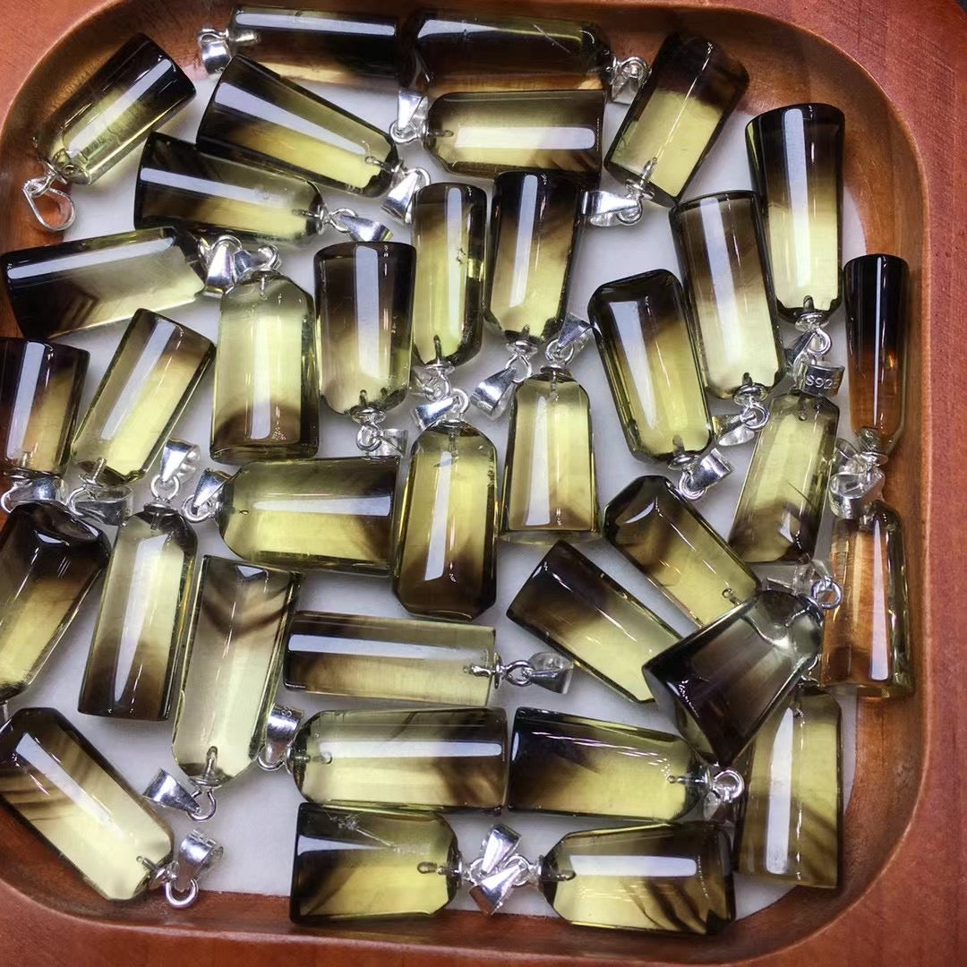 Citrine pendant silver 925