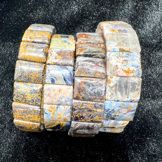 Petersite bangle bracelet