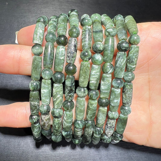 Seraphinite bracelet