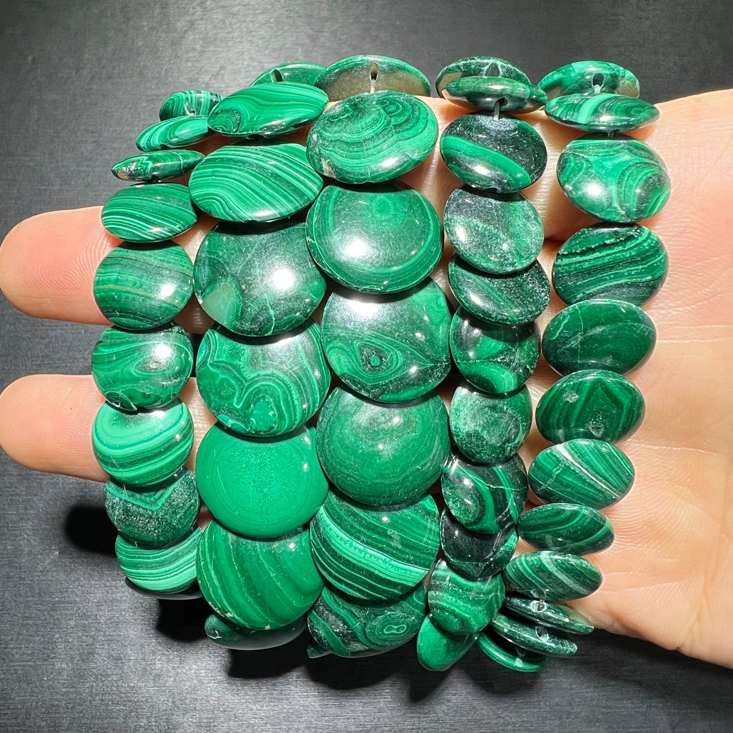 Malachite bracelet
