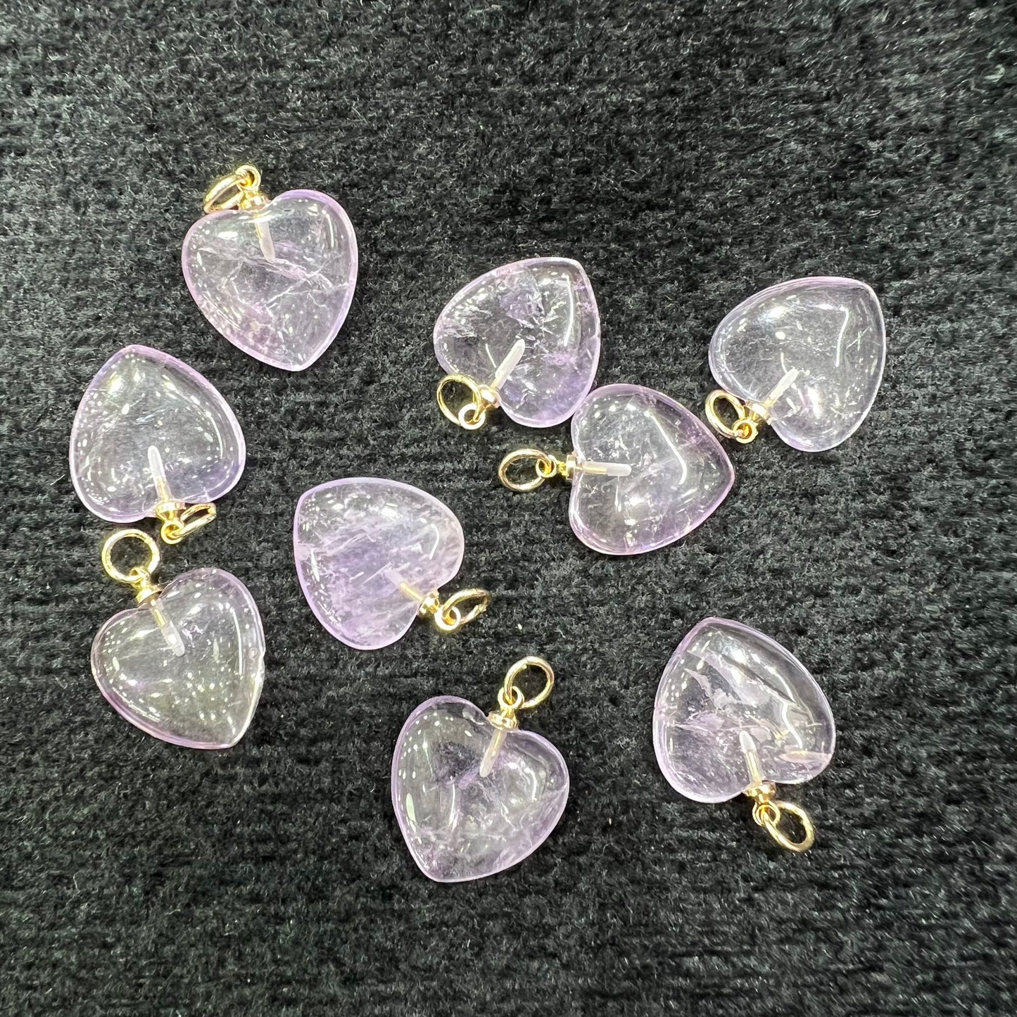 Amethyst heart