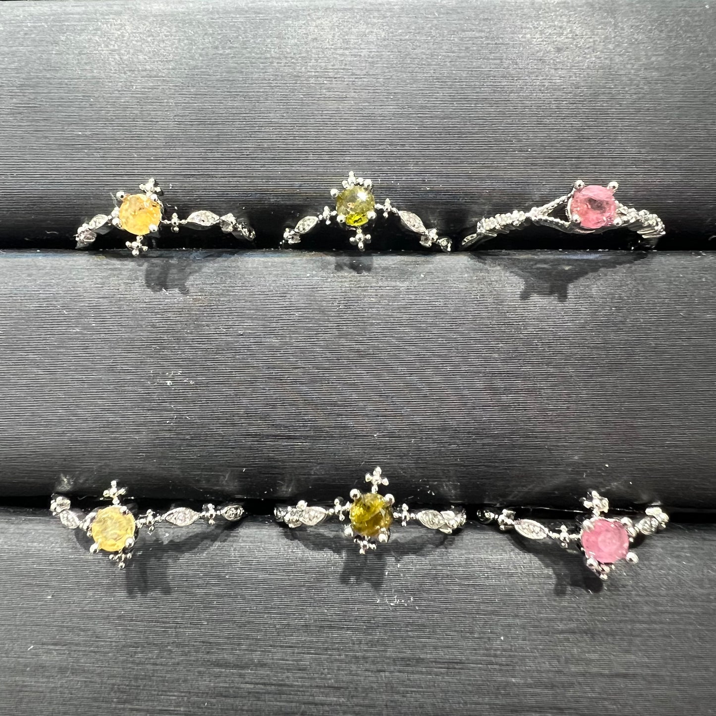 Tourmaline ring copper