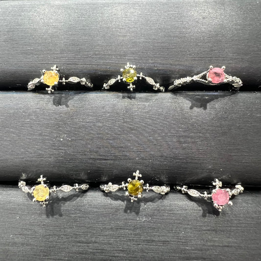 Tourmaline ring copper