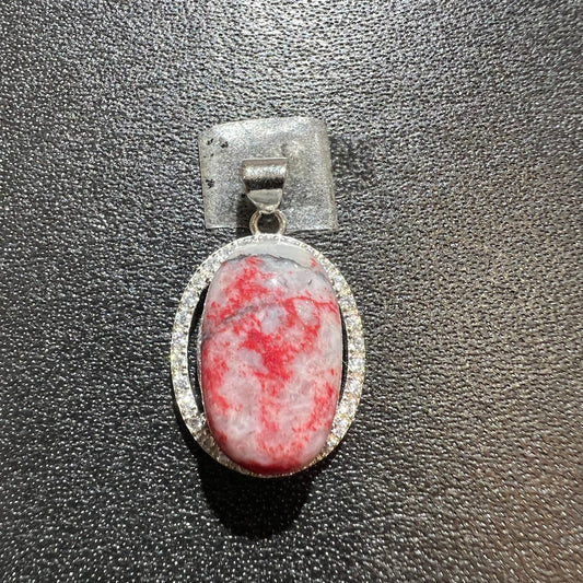 Cinnabar pendant