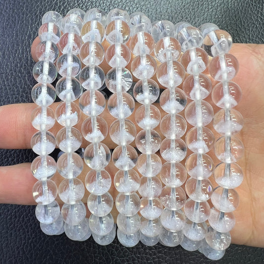 Silver mountain bracelet