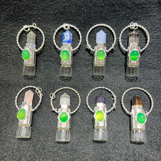 essential oil bottle pendant