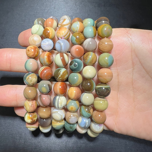 Alashan agate bracelet