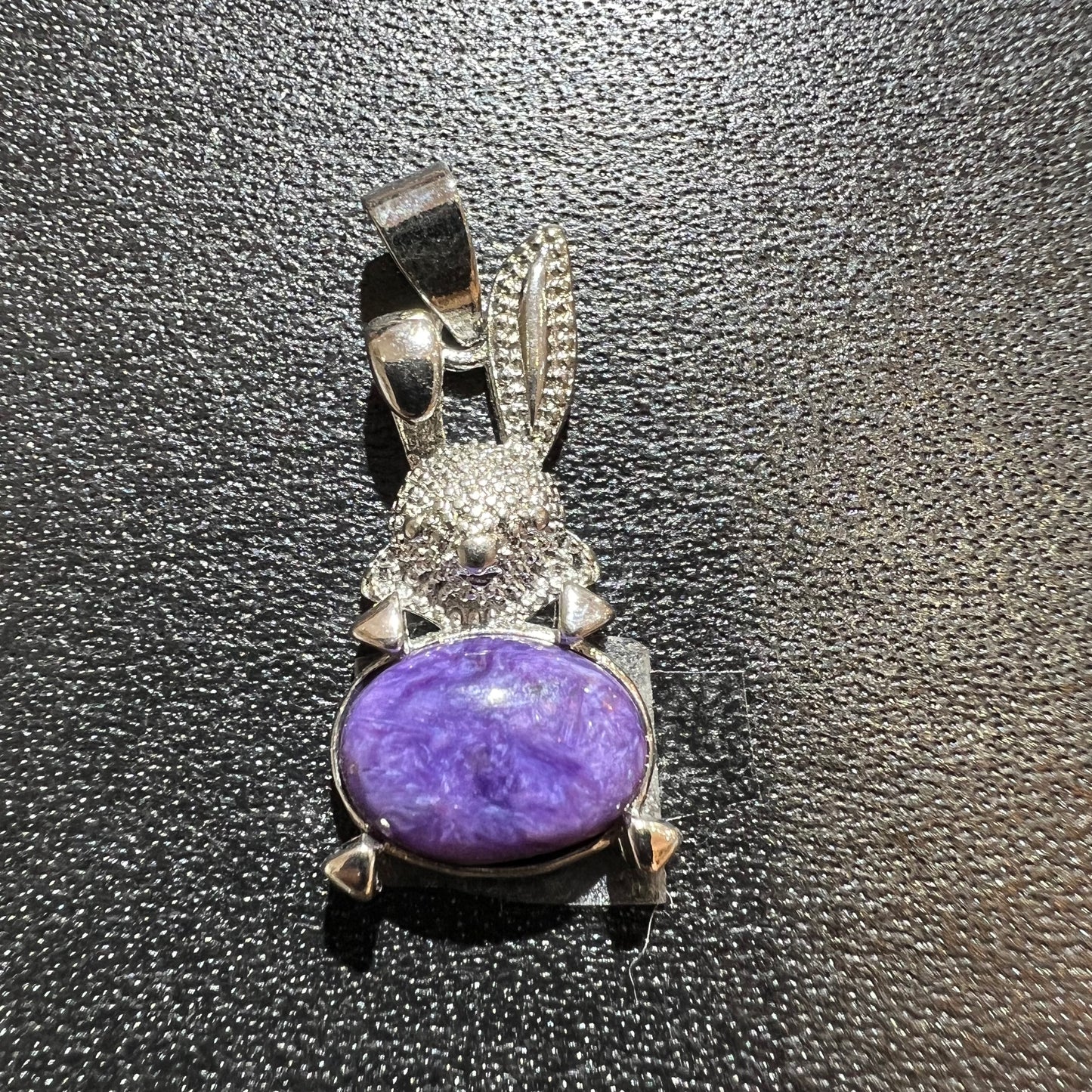 Charoite pendant