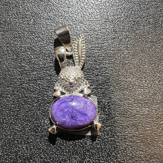 Charoite pendant