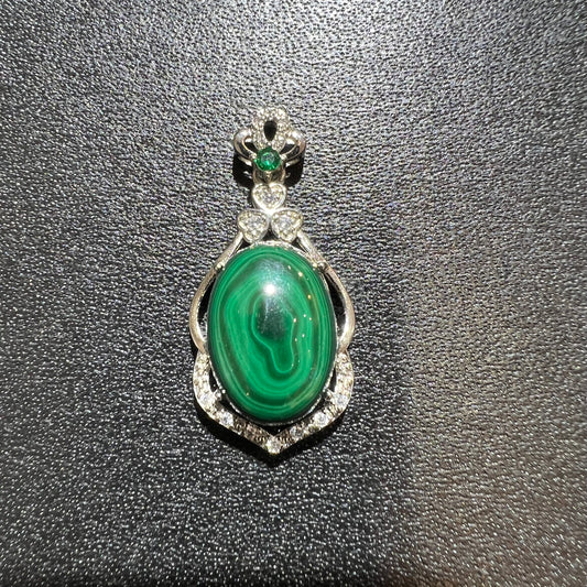 Malachite pendant