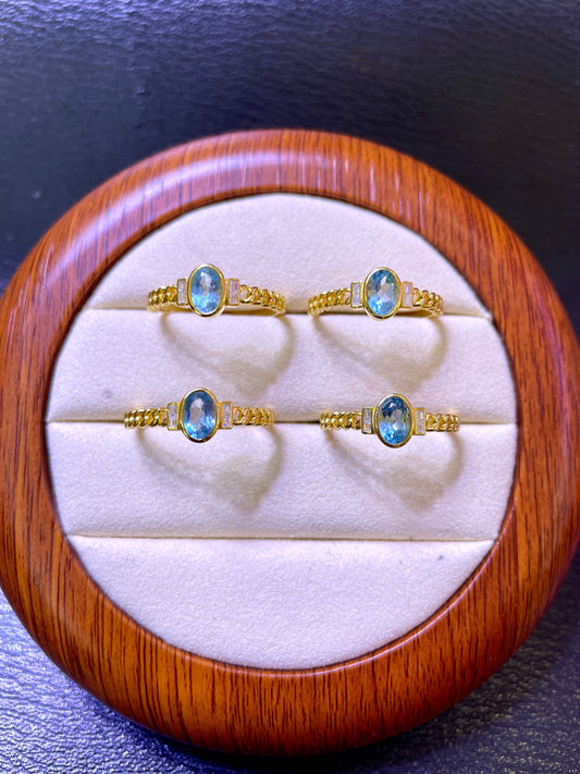Topaz ring