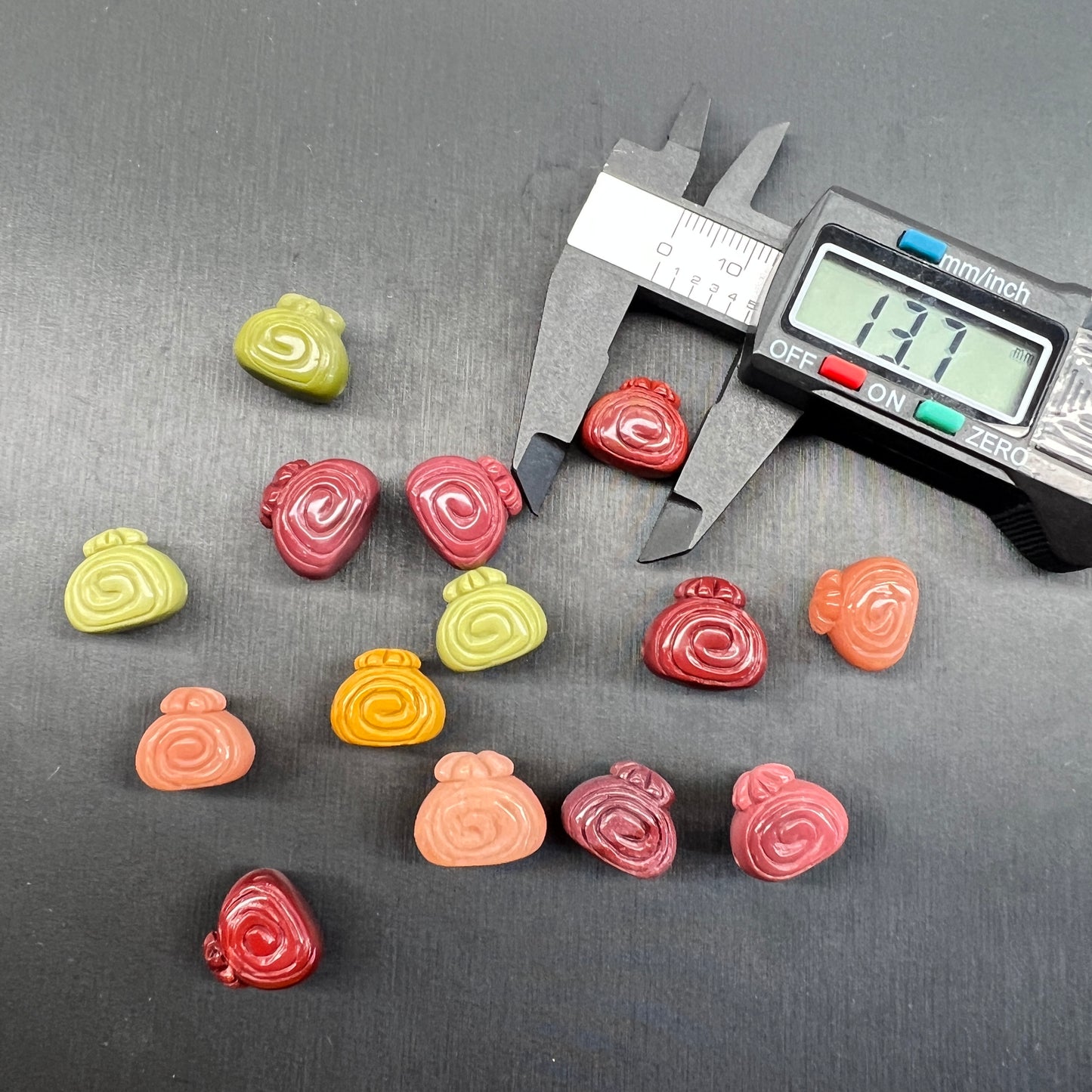 Alashan agate handbag bead