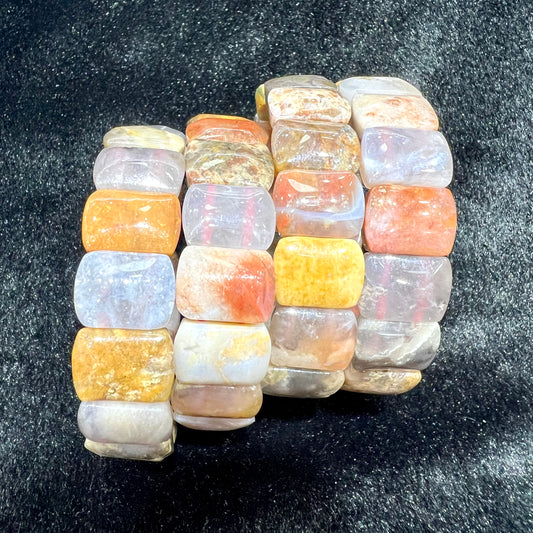 Ocean jasper bangle bracelet