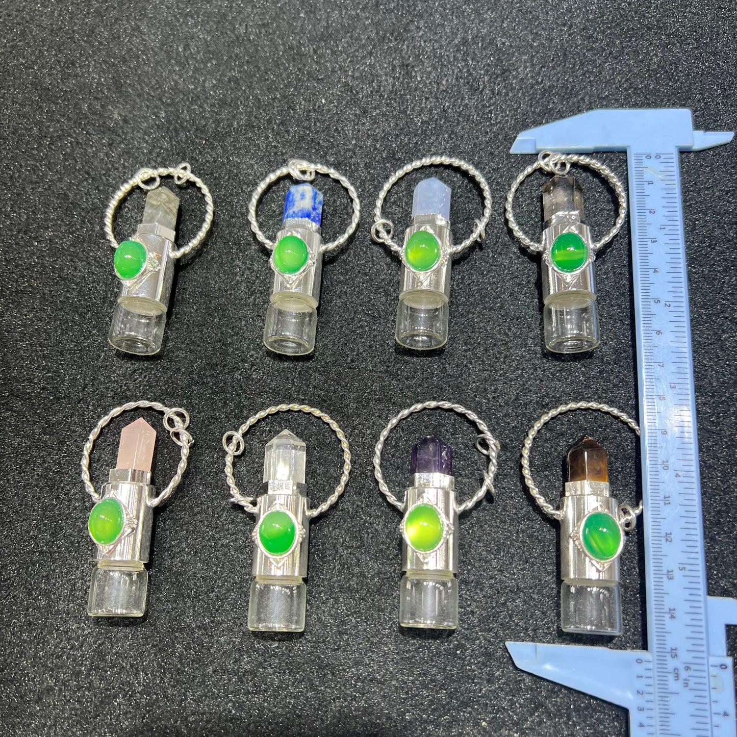 essential oil bottle pendant