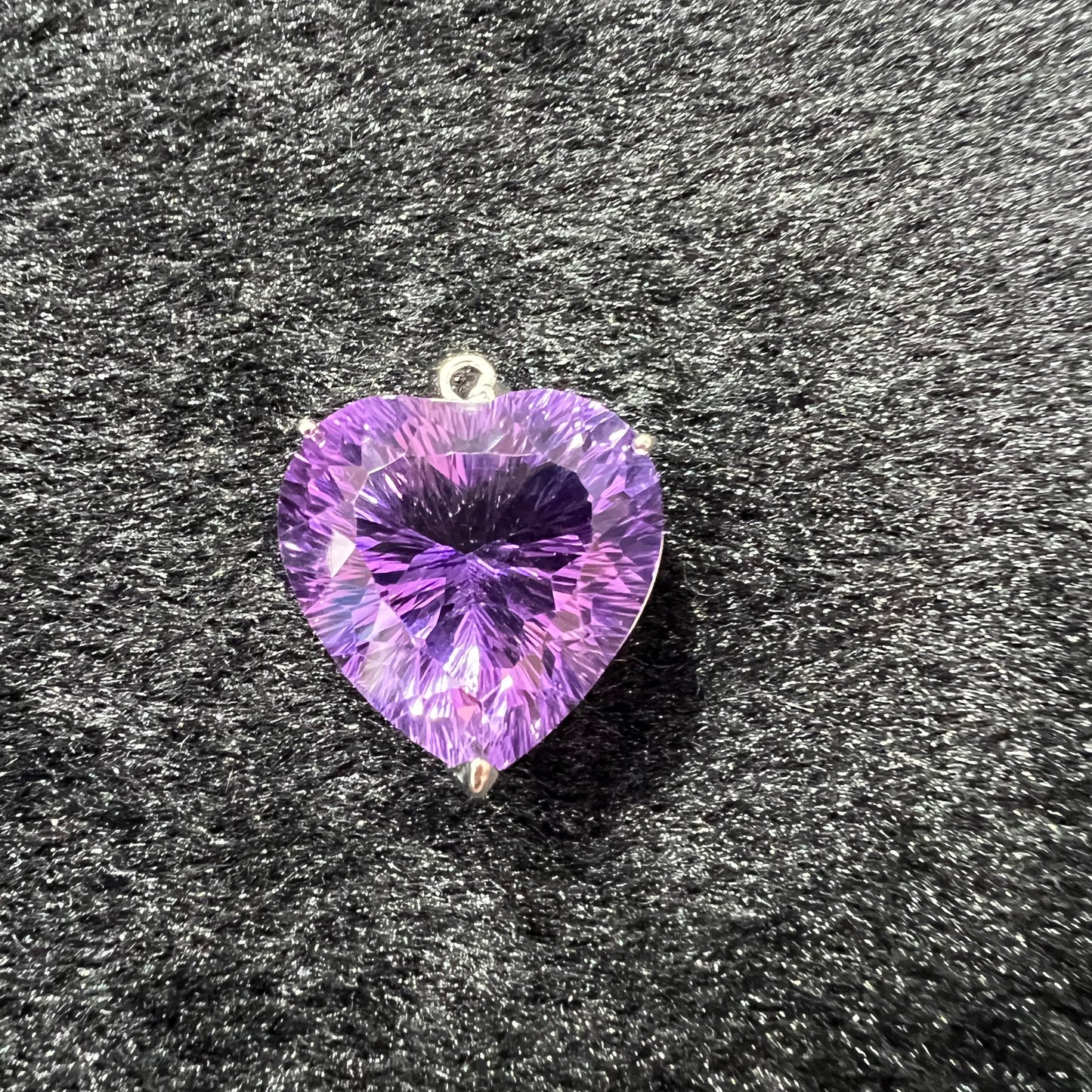 Amethyst pendant silver 925