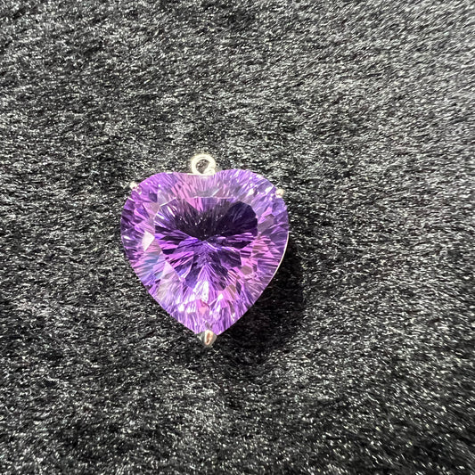 Amethyst pendant silver 925