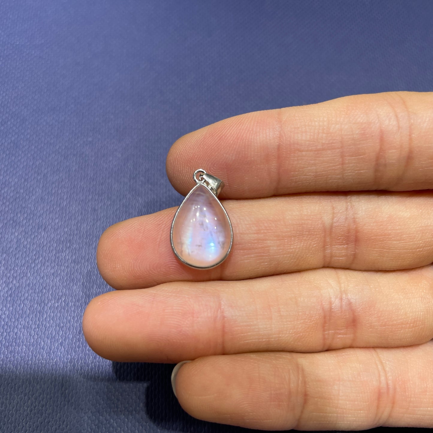 Moon stone pendant silver 925