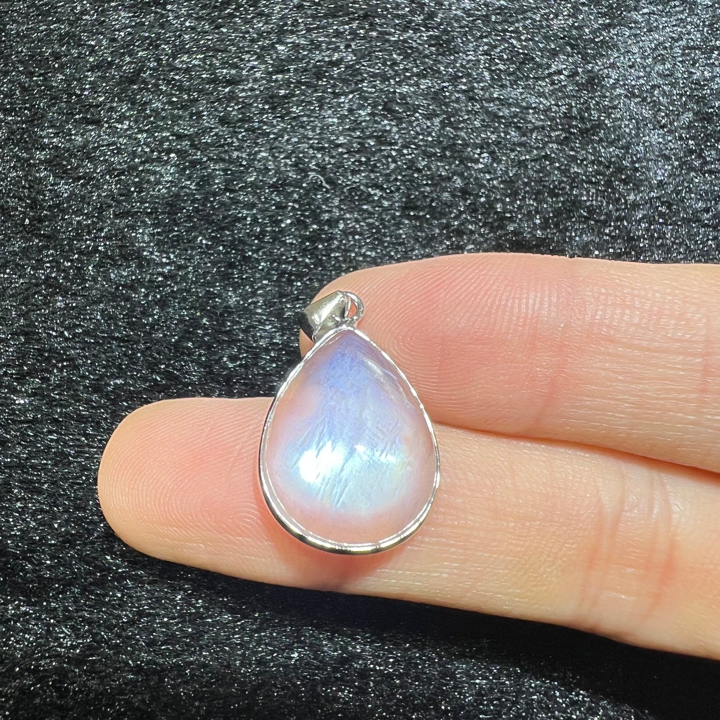 Moon stone pendant silver 925