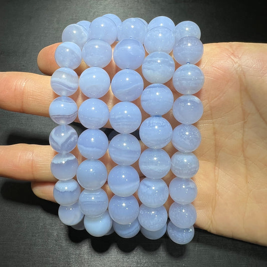 Blue lace agate bracelet