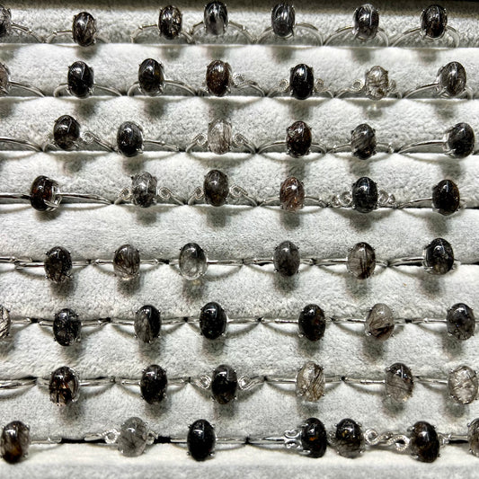 Black rutile ring copper