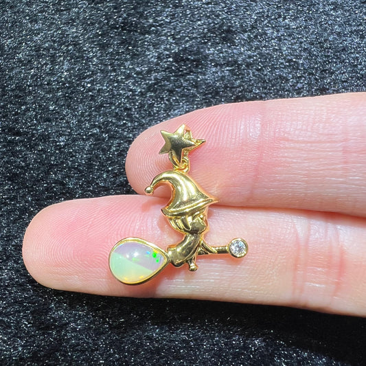 Opal pendant silver 925