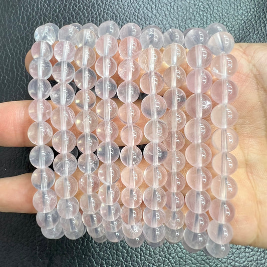 Star light rose quartz bracelet