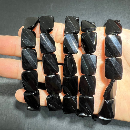 Black obsidian bracelet