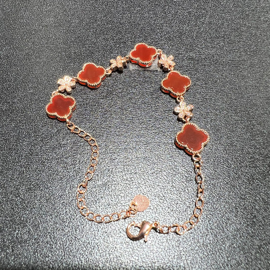 Red agate bracelet