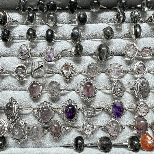 Super seven & black rutile