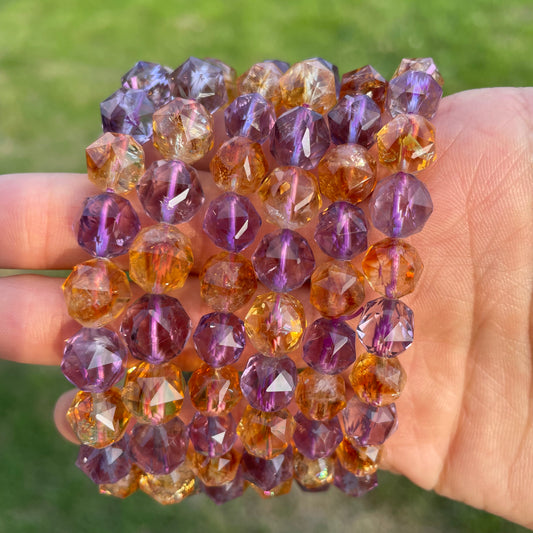 Amethyst & citrine bracelet