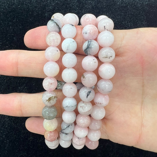 Pink opal bracelet