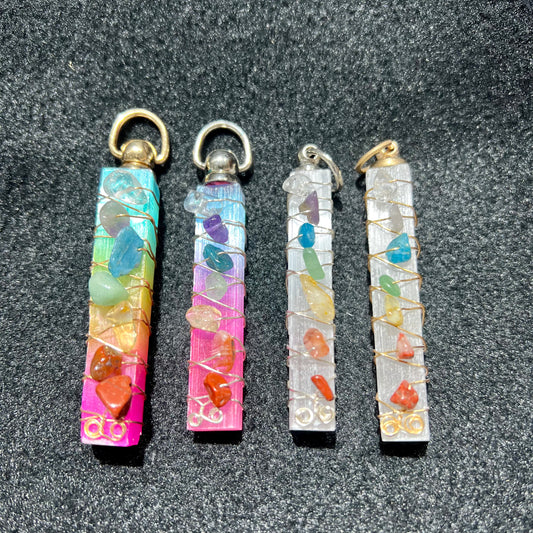 Selenite pendant